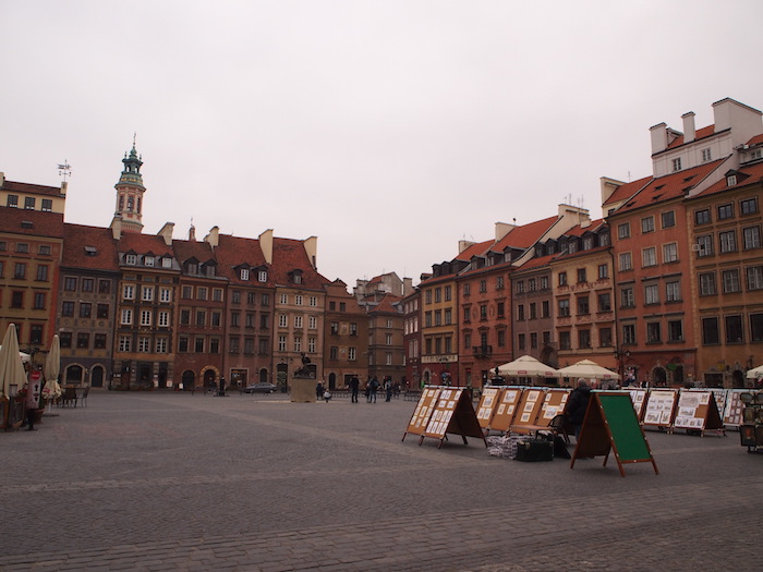 ワルシャワ旧市街広場